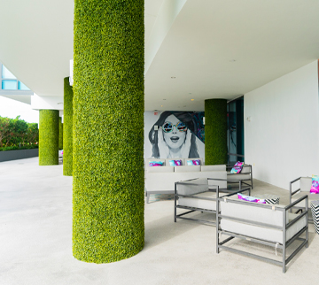 Artificial Ivy Wall Coverings