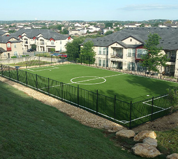 Synthetic Grass Soccer Field