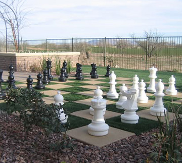 Turf chess court Arizona