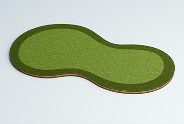 The Hourglass Putting Green Kit