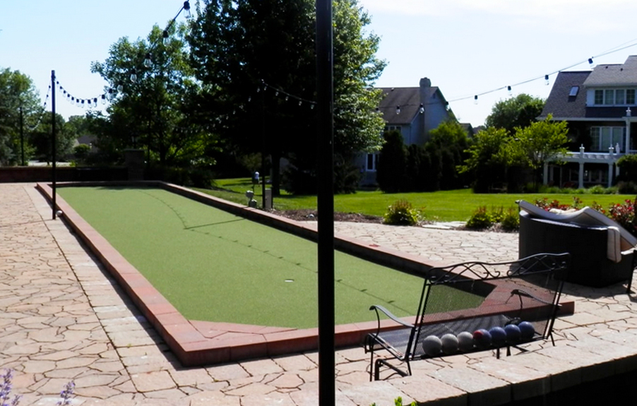 Synthetic Grass Bocce Court