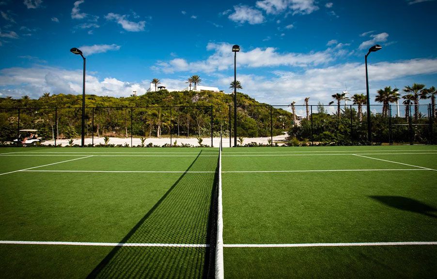 Artificial Grass Tennis Court