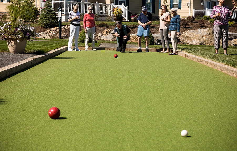 Bocce Turf Court